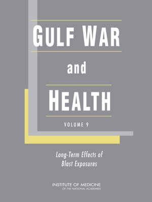 cover image of Gulf War and Health, Volume 9